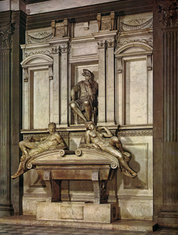 Sacristia nueva Michelangelo San Lorenzo Florencia