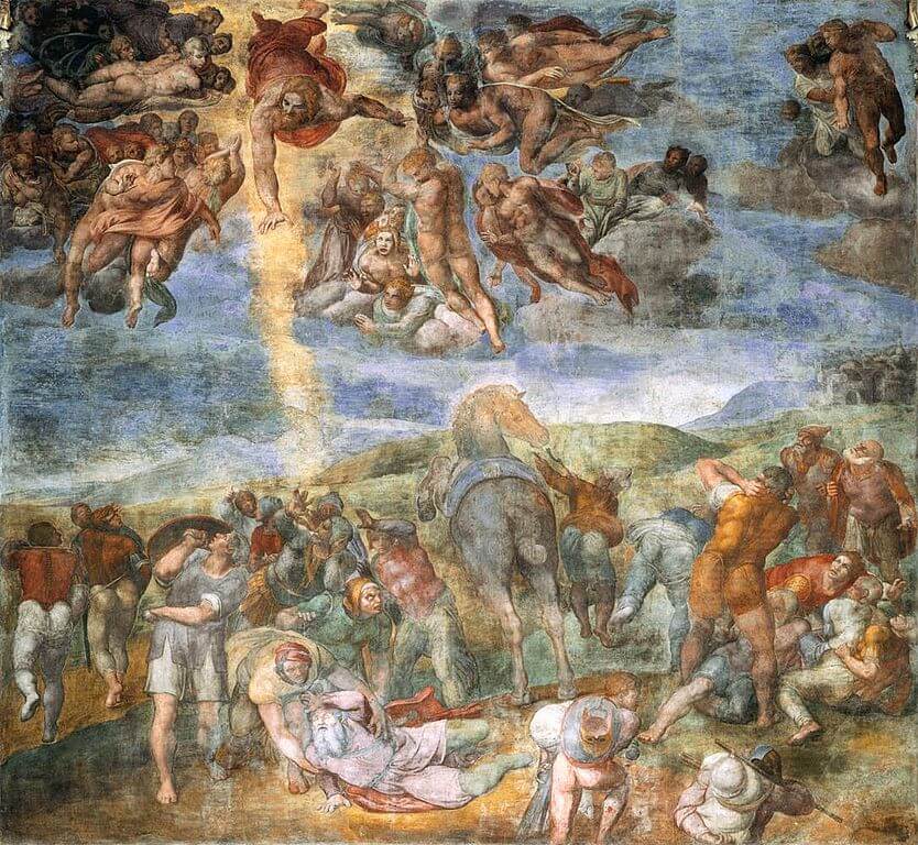 Conversión de San Pablo de Michelangelo 