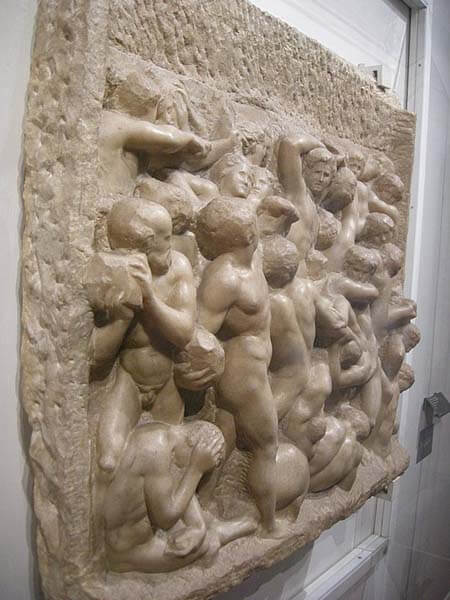 Battle of the Centaurs Michelangelo Buonarroti sculpture