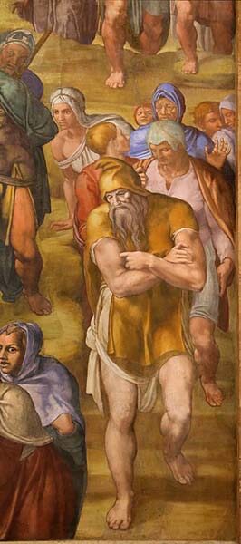 Michelangelo Buonarroti Crucifixión de San Pedro Vaticano Pintura Renacimiento