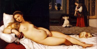 Venus de Urbino Tiziano Pintura Renacimiento Venecia