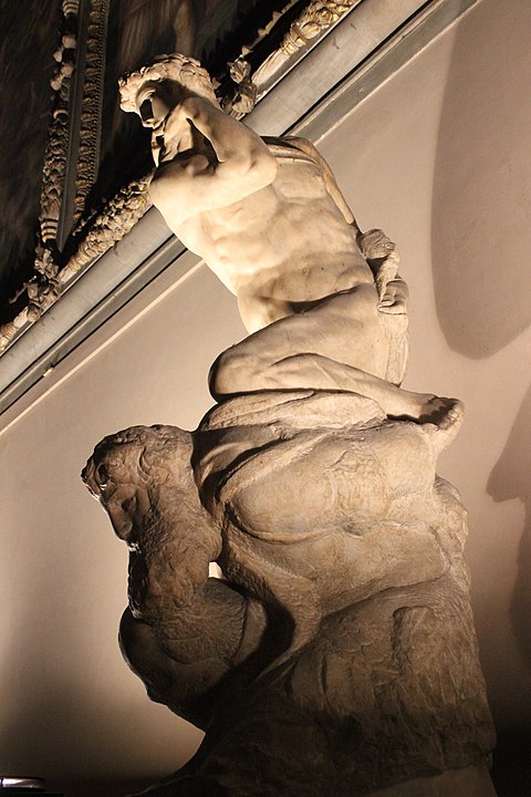 Punto de vista escultura Michelangelo Buonarroti Victoria
